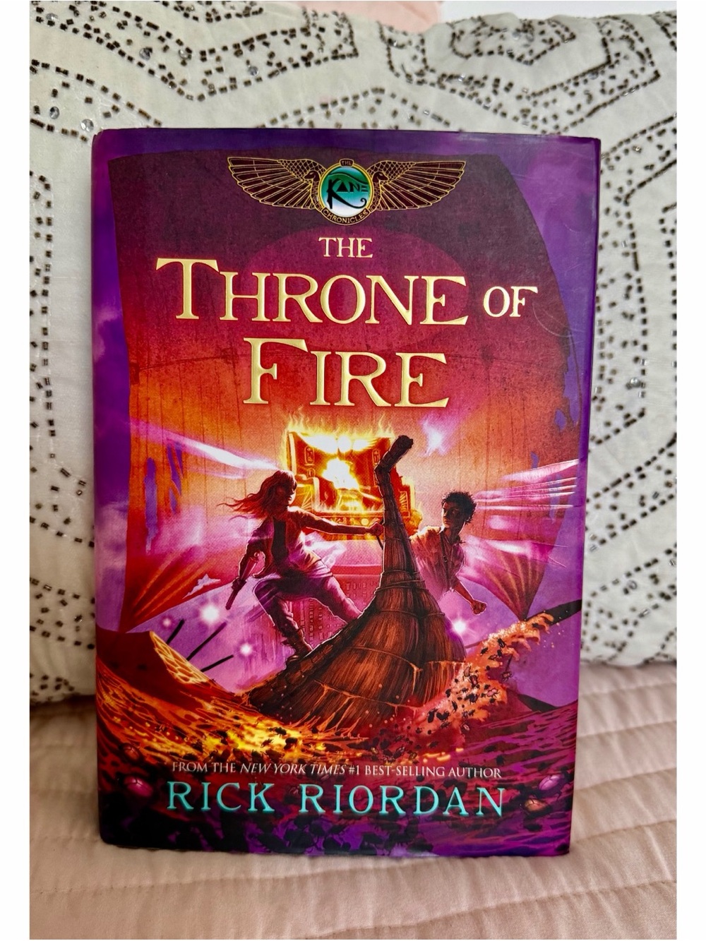 The Throne of Fire by Rick Riordan - Hardcover